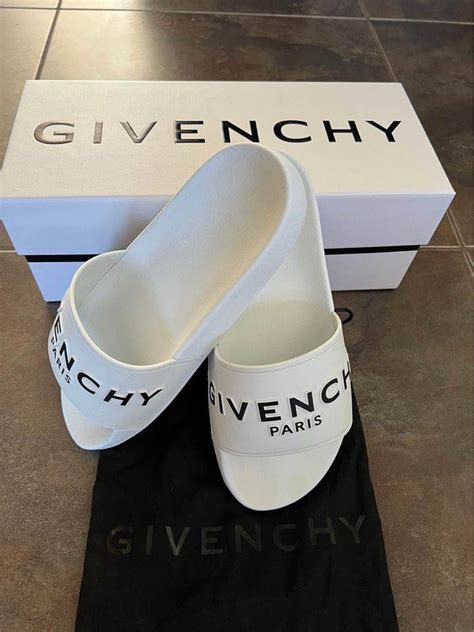 givenchy heels 2017|Givenchy slides white and black.